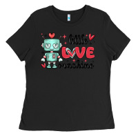Black little love machine Ladies Tee - MaliasSmallBusiness