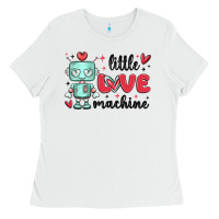 White little love machine Ladies Tee - MaliasSmallBusiness