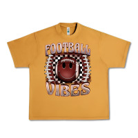 Peanut Butter football vibes smiley face Urban Heavy Tee - BarkalooDesign