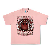 Salmon football vibes smiley face Urban Heavy Tee - BarkalooDesign