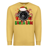 Antique Gold santa cam Premium Sweatshirt - FaDigitalArtStudio