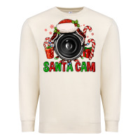 Sandshell santa cam Premium Sweatshirt - FaDigitalArtStudio