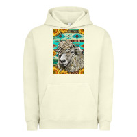 Pigment Pistachio Western Lincoln Sheep Urban Hoodie - LillyAllenDesigns