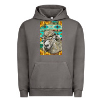 Pigment Tornado Western Lincoln Sheep Urban Hoodie - LillyAllenDesigns