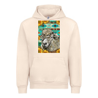 Sandshell Western Lincoln Sheep Urban Hoodie - LillyAllenDesigns