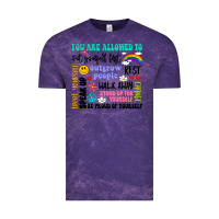Cloud Purple you are allowed to Vintage Tee - Artiststas