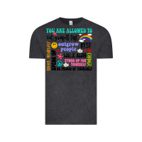 Vintage Black you are allowed to Vintage Tee - Artiststas