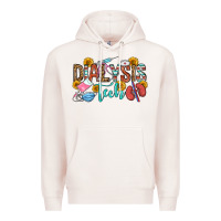 Pale Pink dialysis tech Premium Hoodie - OliviaCreatesArt