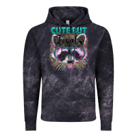 Cloud Black cute but feral Vintage Hoodie - Artiststas