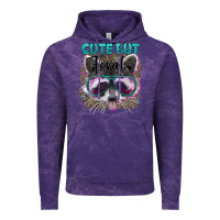 Cloud Purple cute but feral Vintage Hoodie - Artiststas