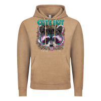 Vintage Coffee cute but feral Vintage Hoodie - Artiststas