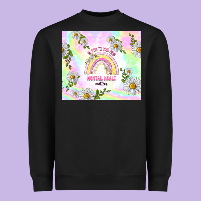 Mental Health Matters Heavyweight Sweatshirt Designed By Tumblerdesignbyshophia