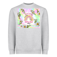 Heather Grey mental health matters Heavyweight Sweatshirt - TumblerDesignByShophia