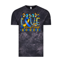 Cloud Black love doesn t count chromosomes Vintage Tee - Artiststas
