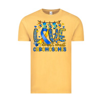 Vintage Mustard love doesn t count chromosomes Vintage Tee - Artiststas