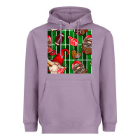 Lavender american football gnomes Heavyweight Hoodie - BundleAndBundleShop