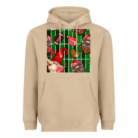 Mushroom american football gnomes Heavyweight Hoodie - BundleAndBundleShop