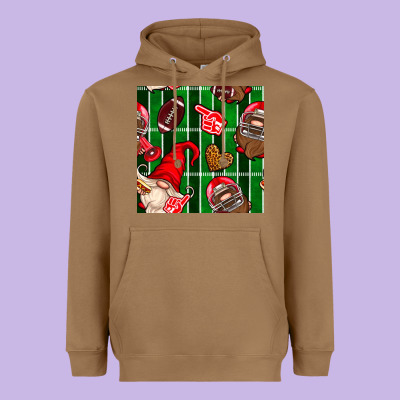 American Football Gnomes Heavyweight Hoodie Designed By Bundleandbundleshop