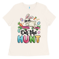 Bone on the hunt easter Ladies Tee - MaliasSmallBusiness