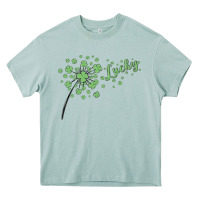 Arona four leaf clover Heavy Core Tee - MaliasSmallBusiness