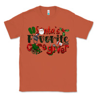Copper Santa's Favorite Caregiver Christmas Classic Tee - LillyAllenDesigns