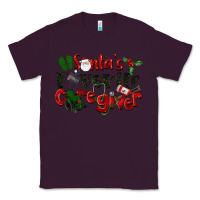Plum Santa's Favorite Caregiver Christmas Classic Tee - LillyAllenDesigns