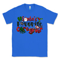 True Royal Santa's Favorite Caregiver Christmas Classic Tee - LillyAllenDesigns