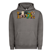 Pigment Tornado Western Love Holstein Cow Urban Hoodie - LillyAllenDesigns