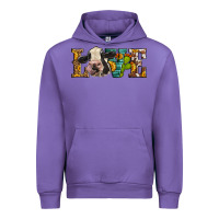 Tulip Western Love Holstein Cow Urban Hoodie - LillyAllenDesigns