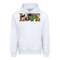 White Western Love Holstein Cow Urban Hoodie - LillyAllenDesigns