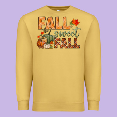 Fall Sweet Fall Premium Sweatshirt Designed By Bundleandbundleshop