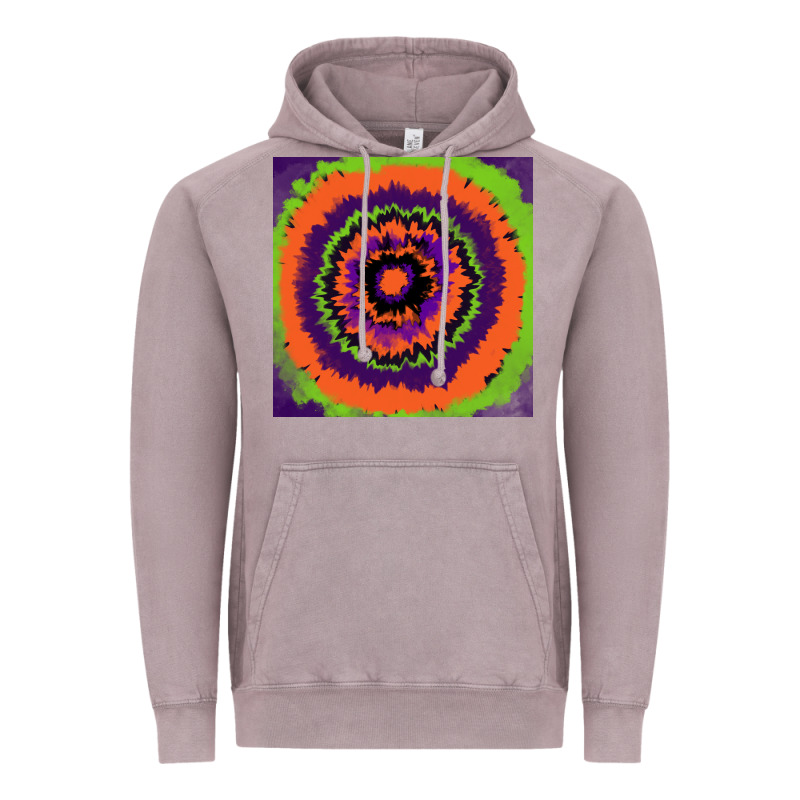 Halloween Tie  Dye Pattern Vintage Hoodie by RanaPortraitStore | Teevron