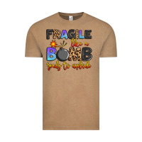 Vintage Coffee fragile like a bomb ready to explode Vintage Tee - Artiststas