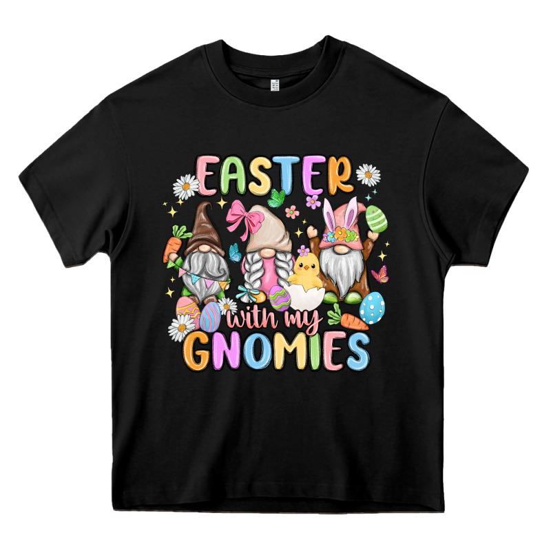Easter  With My Gnomies Heavy Core Tee by MaliasSmallBusiness | Teevron