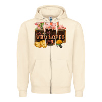 Sandshell just a girl who loves pig olivia Zipper Hoodie - OliviaCreatesArt