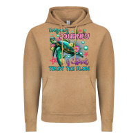 Vintage Camel everyone's journey is different trust the flow Vintage Hoodie - Artiststas