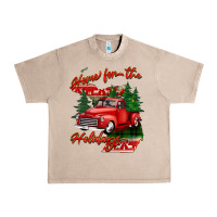 French Oak home for the holidays michigan Urban Heavy Tee - BarkalooDesign