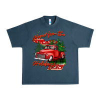 Midnight Navy home for the holidays michigan Urban Heavy Tee - BarkalooDesign