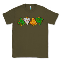 Army Green christmas tree cookies Classic Tee - LillyAllenDesigns