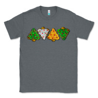 Charcoal Heather christmas tree cookies Classic Tee - LillyAllenDesigns