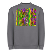 Storm Mardi Gras brushstroke Heavyweight Sweatshirt - HowdyJamesFarm