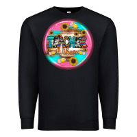 Black teacher vibe earrings Premium Sweatshirt - BundleAndBundleShop