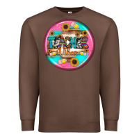 Chestnut teacher vibe earrings Premium Sweatshirt - BundleAndBundleShop