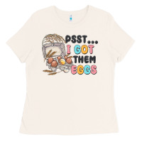 Bone psst i got them eggs Ladies Tee - MaliasSmallBusiness