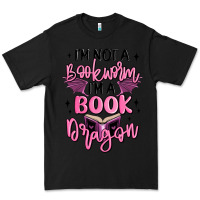 Black i'm not a booksorm i'm a book dragon Premium Tee - MaliasSmallBusiness