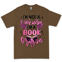 Cacao i'm not a booksorm i'm a book dragon Premium Tee - MaliasSmallBusiness