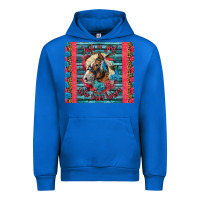 Cobalt Just A Girl Who Loves Horses Urban Hoodie - LillyAllenDesigns