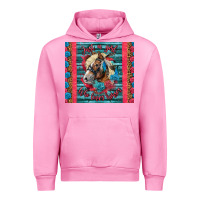 Fuchsia Pink Just A Girl Who Loves Horses Urban Hoodie - LillyAllenDesigns