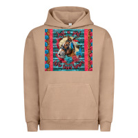 Pigment Burro Just A Girl Who Loves Horses Urban Hoodie - LillyAllenDesigns