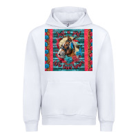 White Just A Girl Who Loves Horses Urban Hoodie - LillyAllenDesigns